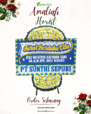 Papan Bunga Duka di Seberang Palinggam