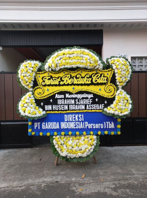 Papan Bunga Duka di Seberang Palinggam
